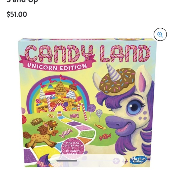 Hasbro Other - Candy land unicorn edition NWT